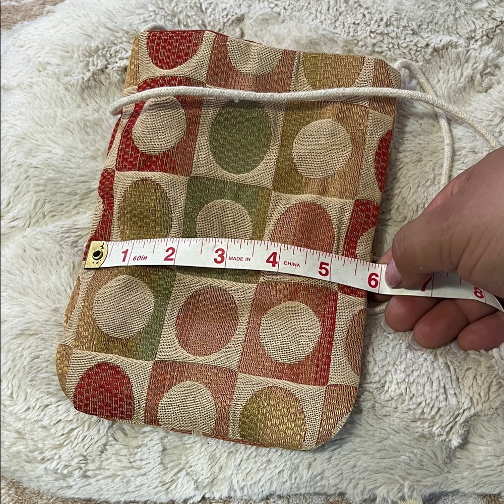 Geometric Circle Pattern Crossbody Bag - image 8